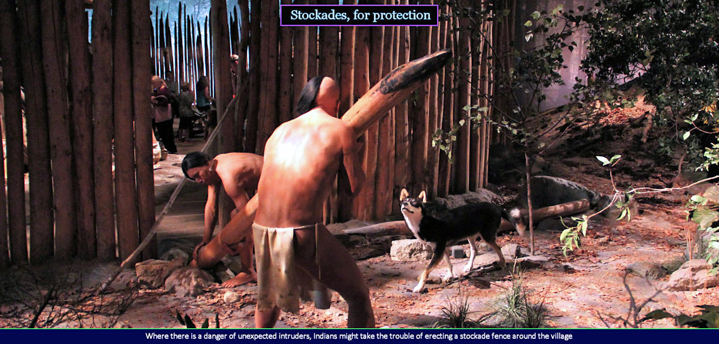 Indian stockades
